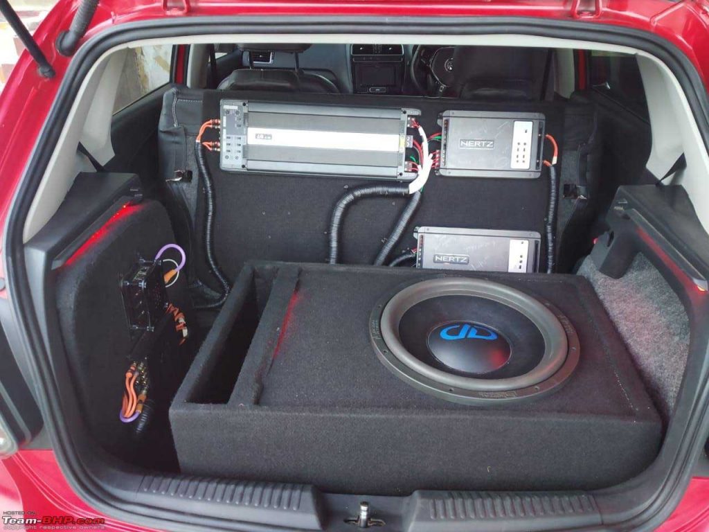 Inversion des caissons de basse voiture Bluetooth uscaraudio